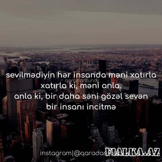 Qaradantund Instagram Maraqli Yazili Sekiller