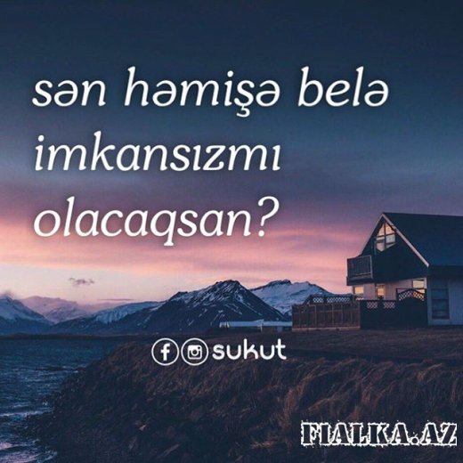 Sukut Yazılı Şəkillər