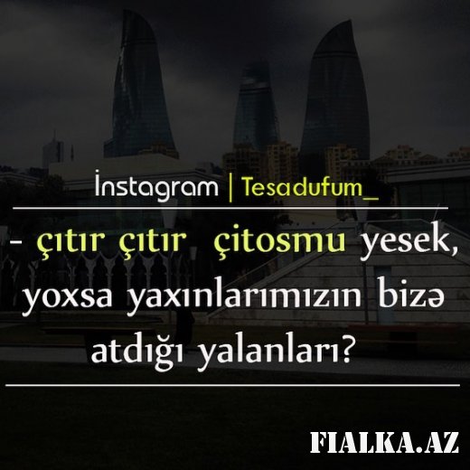 Instagram Tesadufum Official Sehifesi